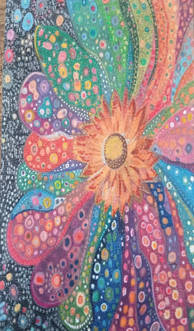Entre flores