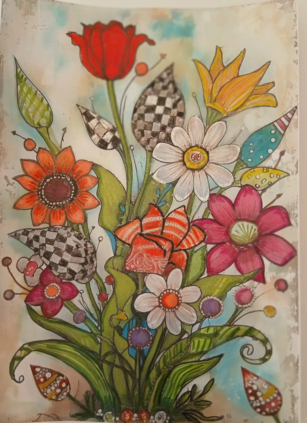Ramo colorido